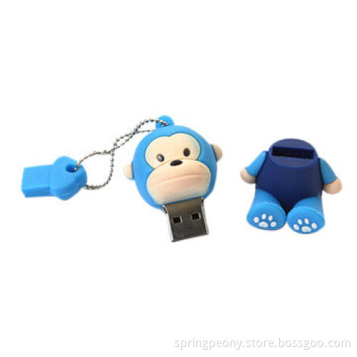 Big mouth monkey cartoon USB flash drives
